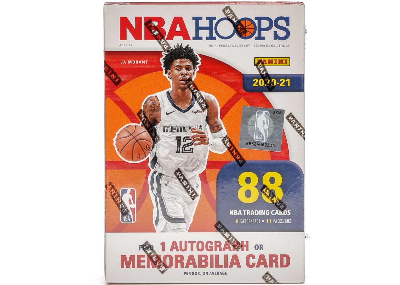 2020-21 Panini Hoops NBA Blaster Box