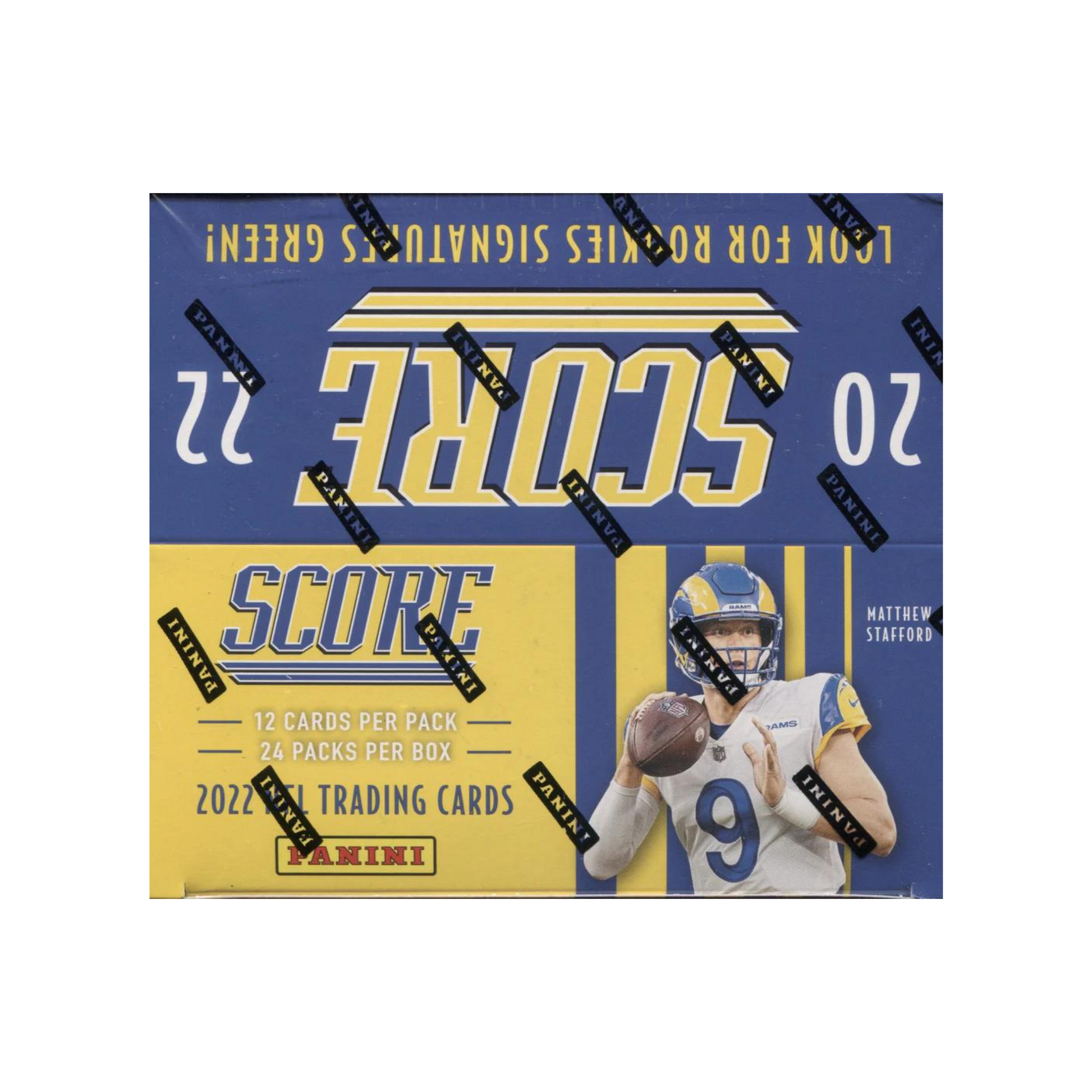 2022 Panini Score Football Retail Box