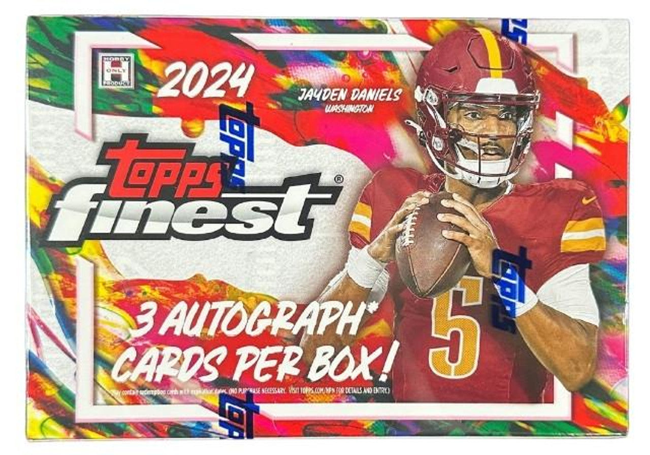 2024 Topps Finest Football Breaker Delight 8 Box Case
