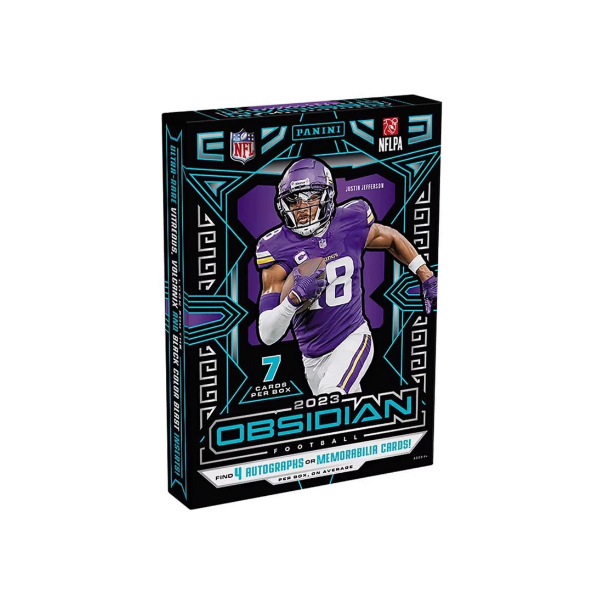 2023 Panini Obsidian Football Hobby 12 Box Case