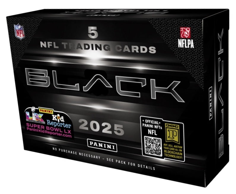 2025 Panini Black Football Hobby Box