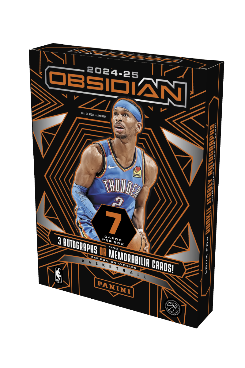 2024-25 Panini Obsidian Basketball Hobby 12 Box Case