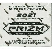 2021 Prizm Draft Picks Cello Pack Box