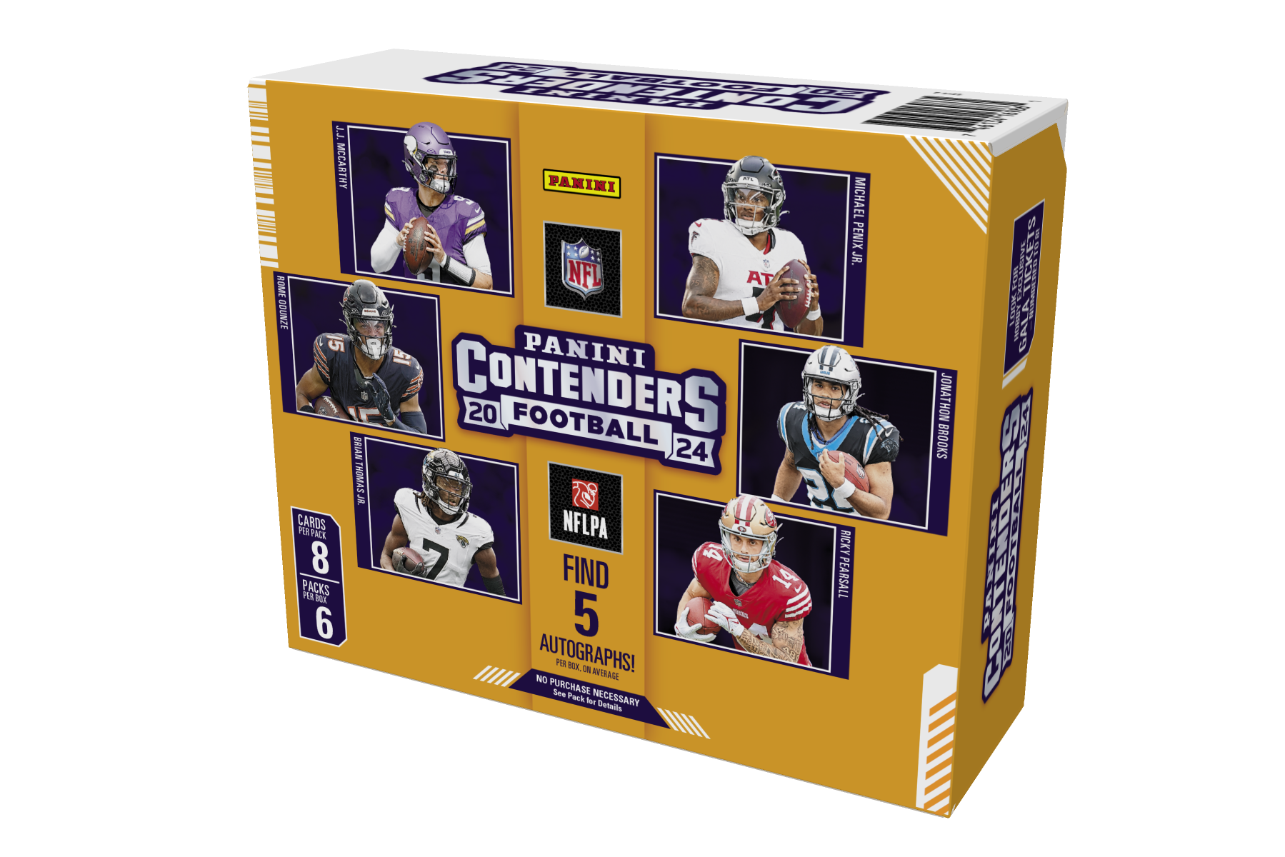 2024 Panini Contenders Football Hobby 12 Box Case