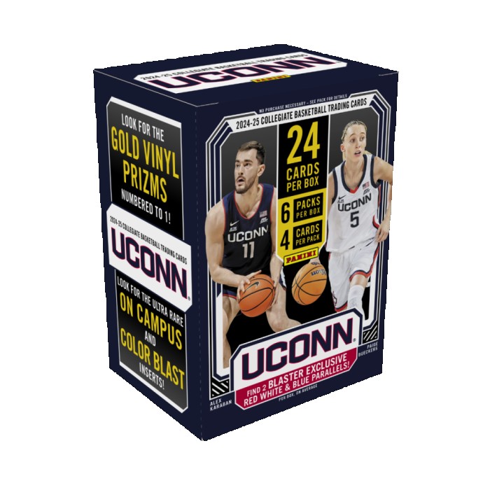 2024-25 Panini NIL University of Connecticut Basketball Hobby Blaster Box