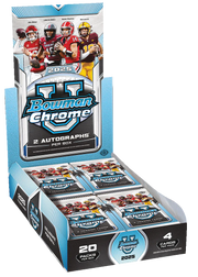 2025 Bowman Chrome University Football Hobby Box