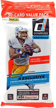 2021 Donruss Football Fat Pack Box