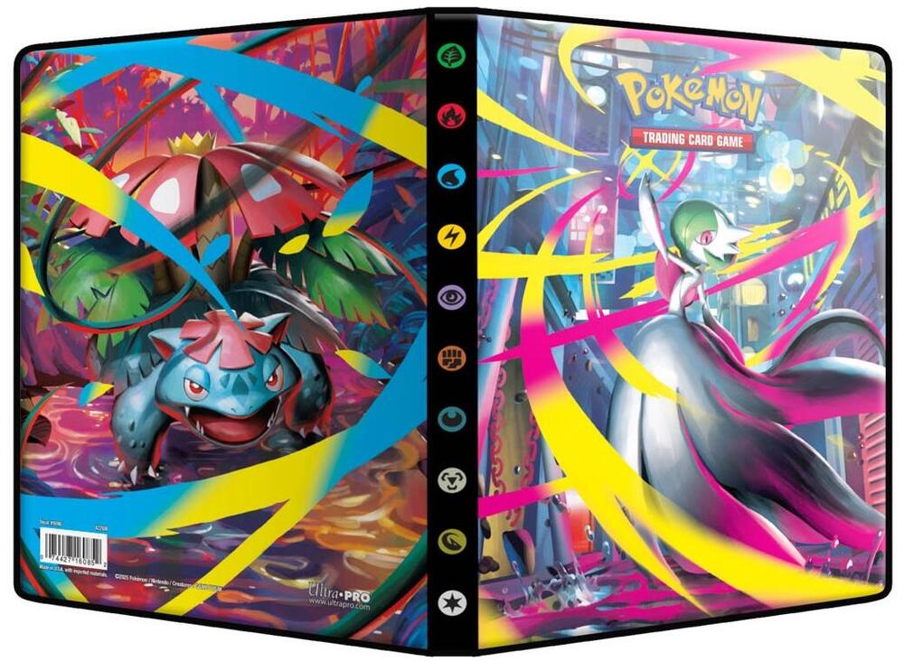 Pokemon Mega Evolution 4-Pocket Portfolio