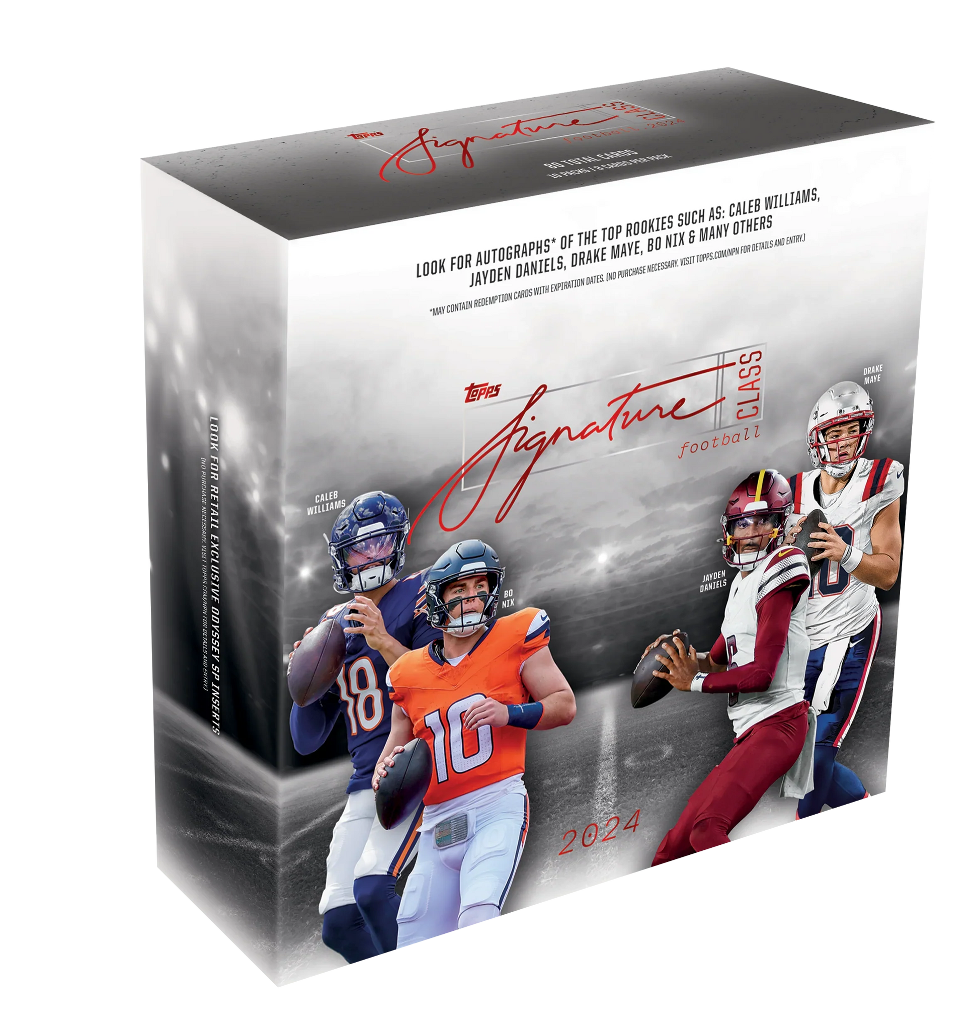 2024 Topps Signature Class Football Mega 20 Box Case