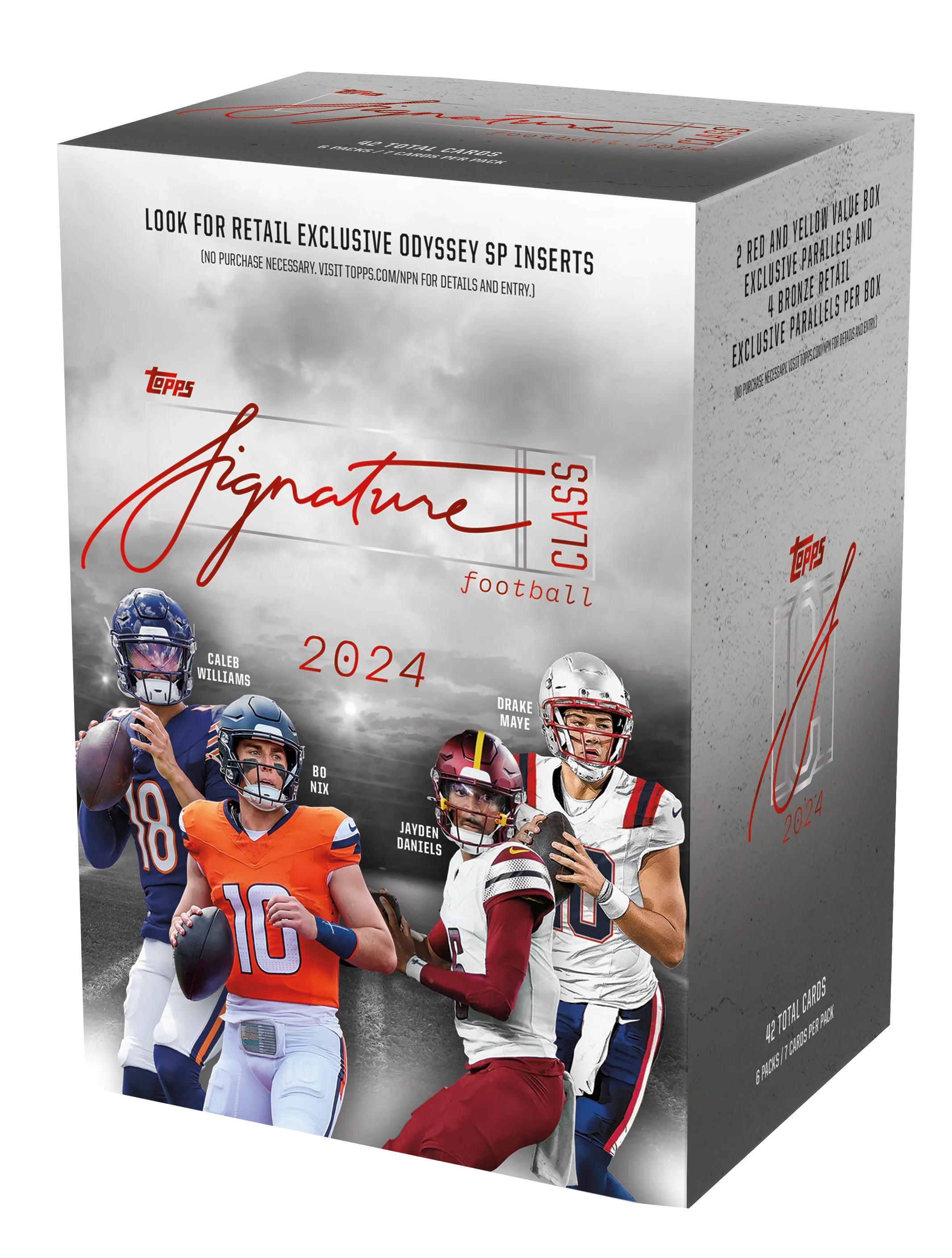 2024 Topps Signature Class Football Blaster Box