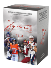 2024 Topps Signature Class Football Blaster 40 Box Case