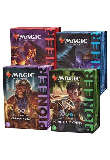 Assorted Magic The Gathering Pioneer Challenger Decks (1 deck)