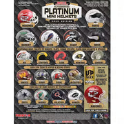 2025 Tristar Hidden Treasures Football Mini Helmet Platinum Season Edition Box