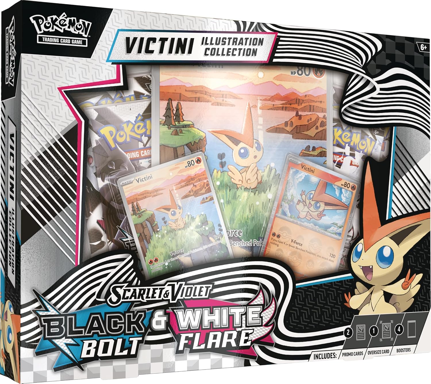 Pokemon Unova Victini Illustration Collection Box