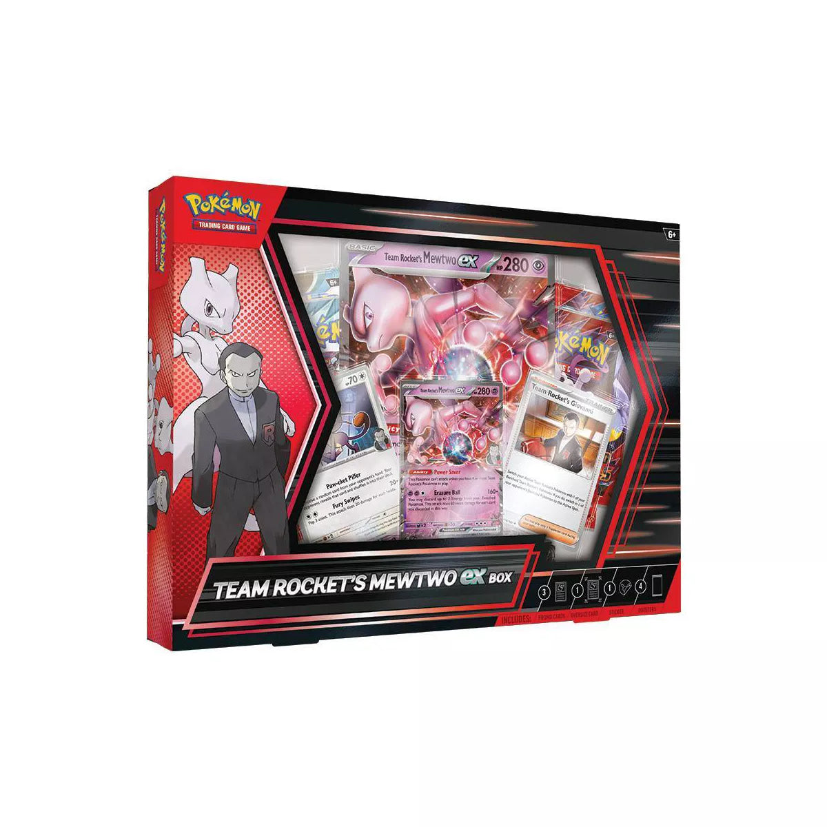 Pokemon Team Rocket's Mewtwo ex Box