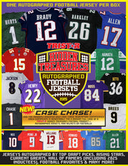 2025 Tristar Hidden Treasures Autographed Football Jerseys Edition Box