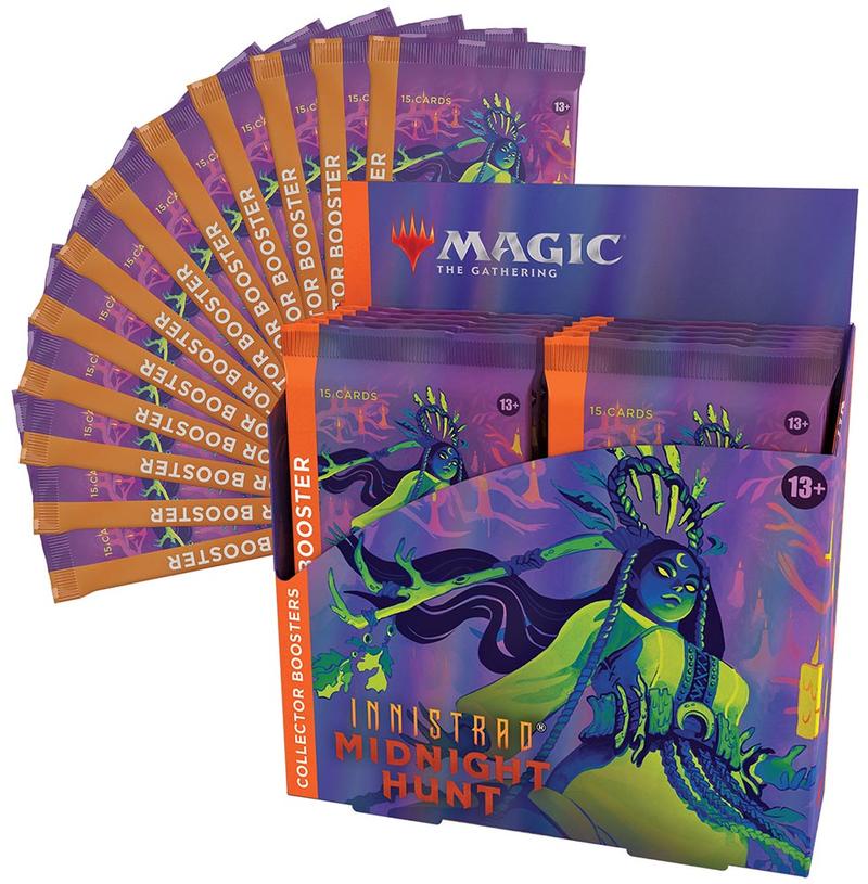 Magic The Gathering Innistrad: Midnight Hunt Collector Booster Box