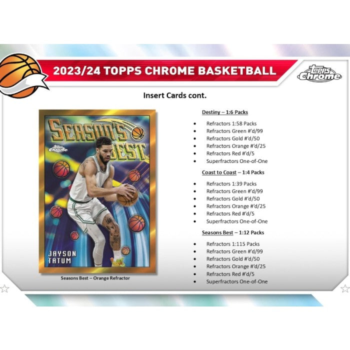 2023-24 Topps Chrome Basketball Mega Box