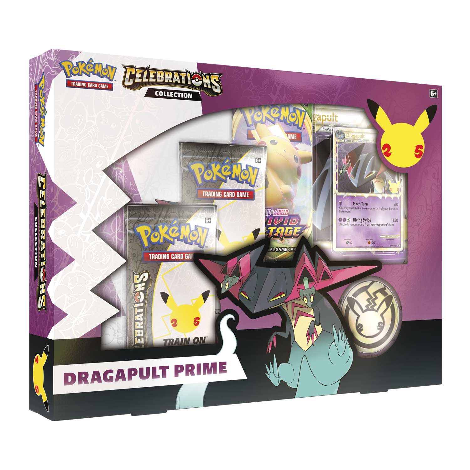 Pokemon Celebrations Collection Dragapult Prime Box