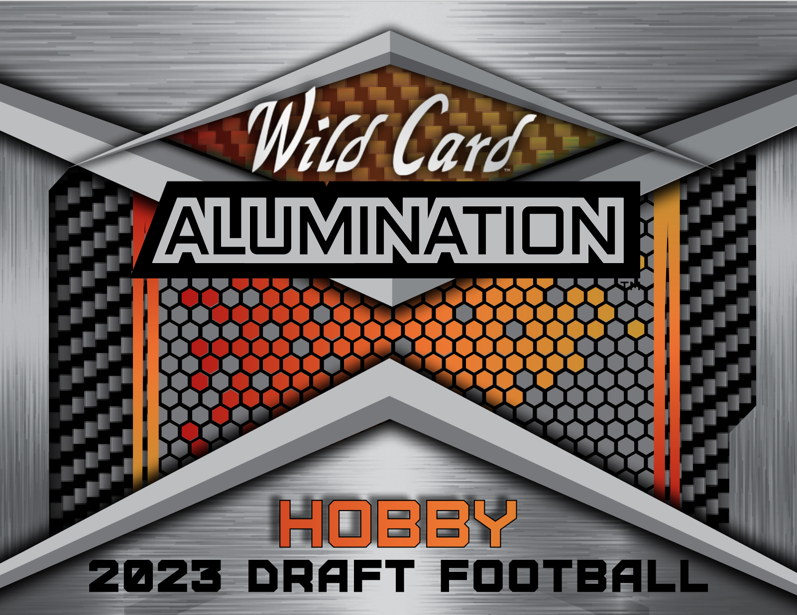 2023 Wild Card Alumination Draft Football Hobby Box