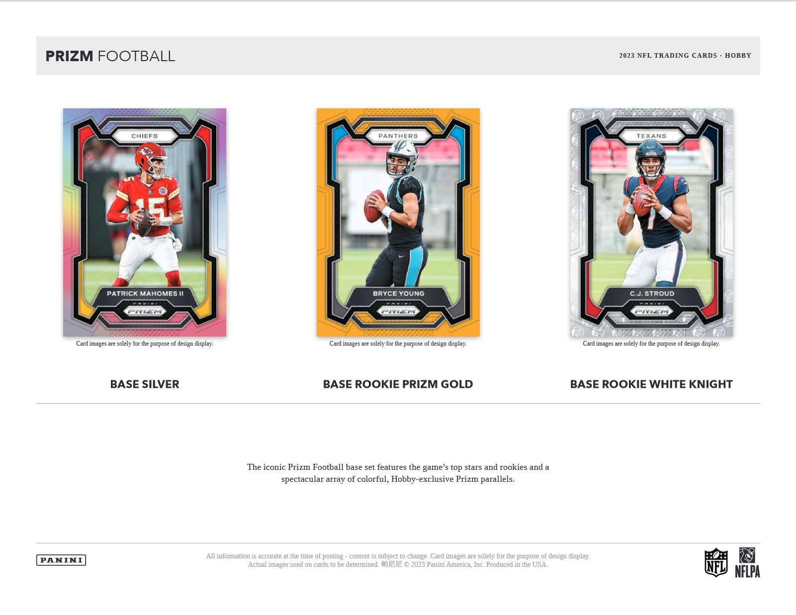 2023 Panini Prizm Football Hobby Box