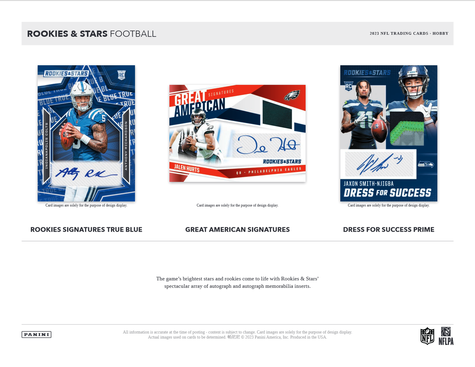 2023 Panini Rookies & Stars Football Hobby 14 Box Case