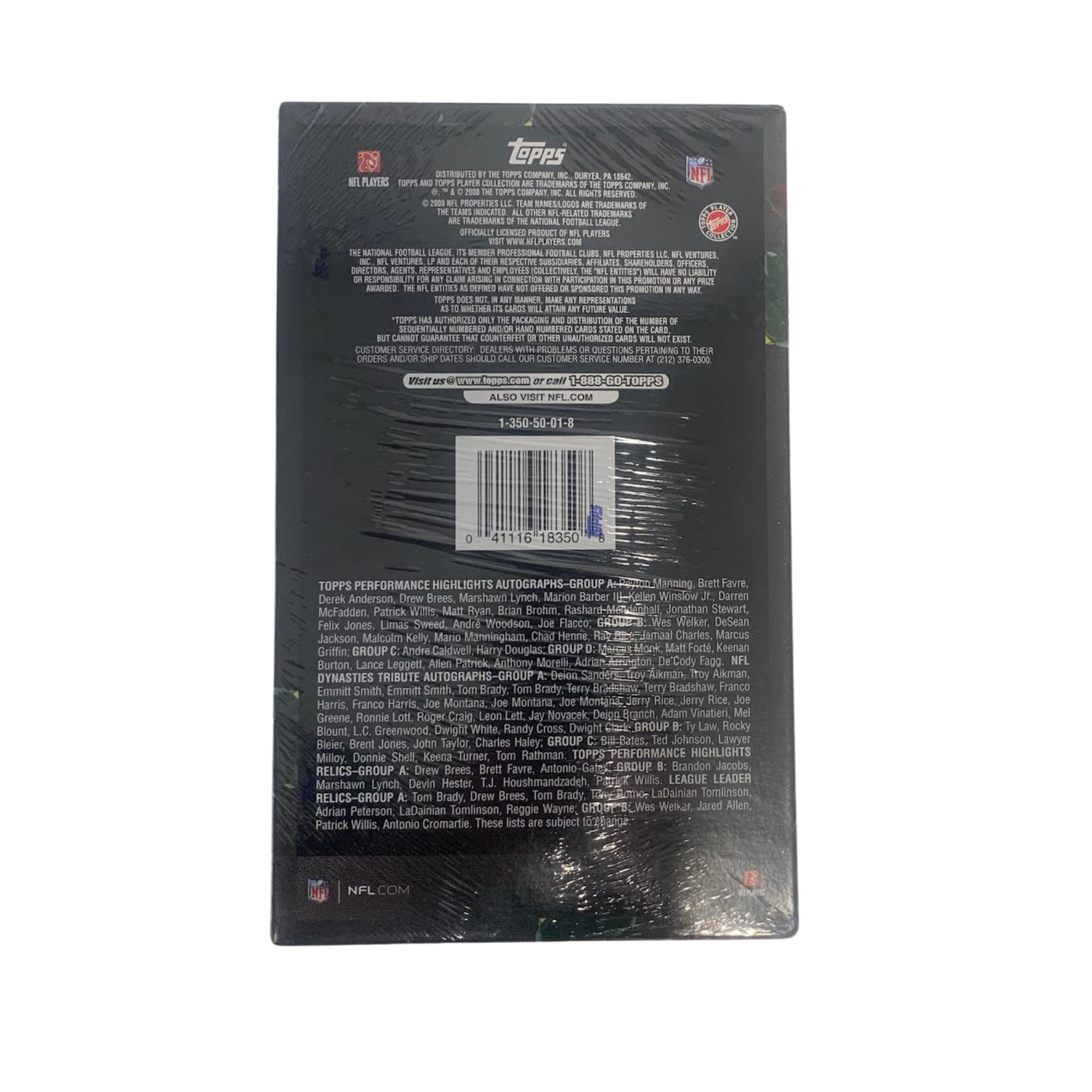 2008 Topps Football Hobby Box