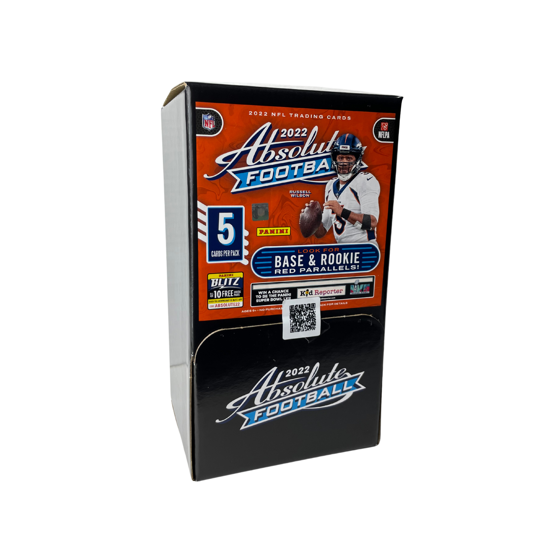 2022 Panini Absolute Football Gravity Feed 6 Box Case