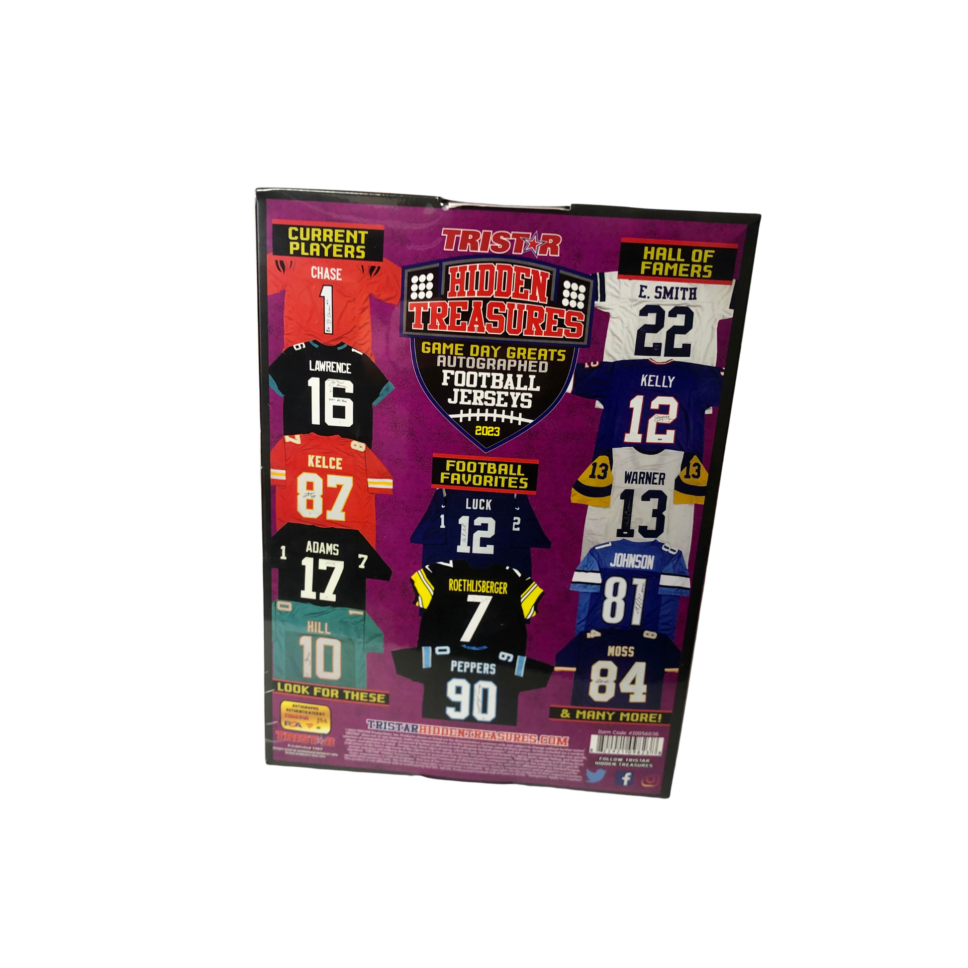 2023 Tristar Hidden Treasures Game Day Greats Jersey Football Box
