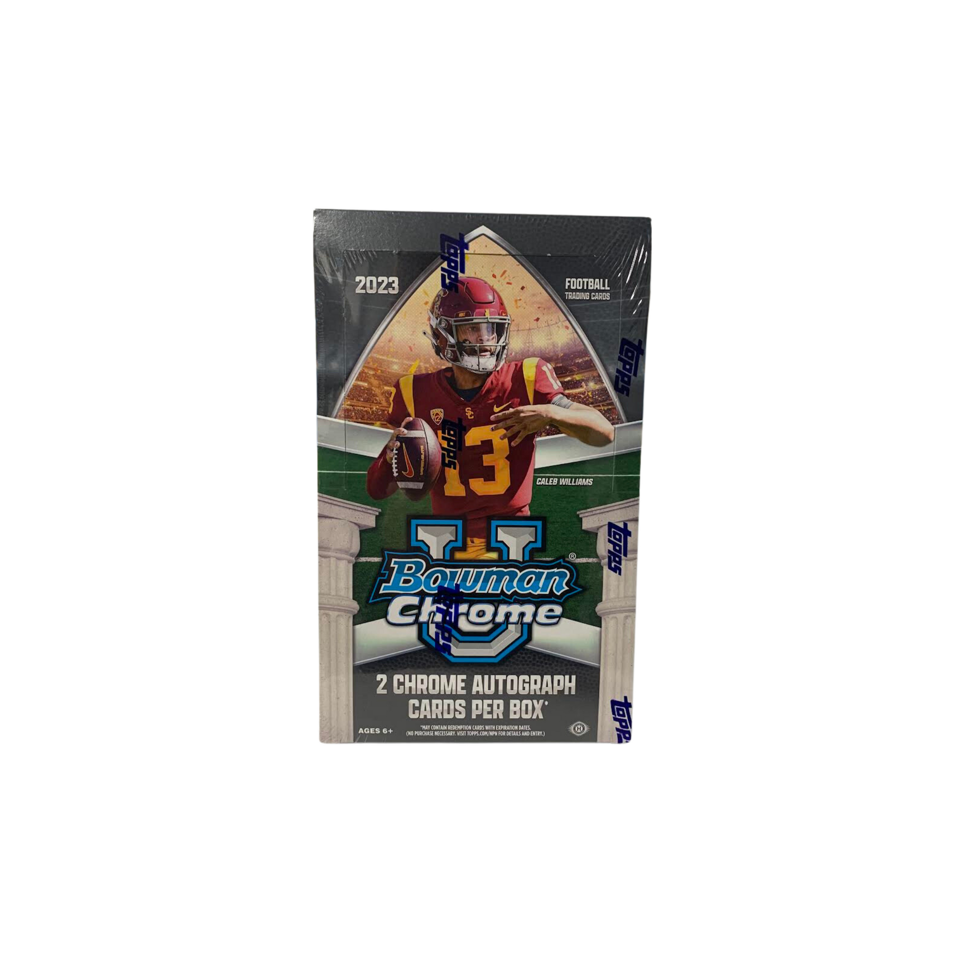 2023 Bowman Chrome University Football Hobby Box