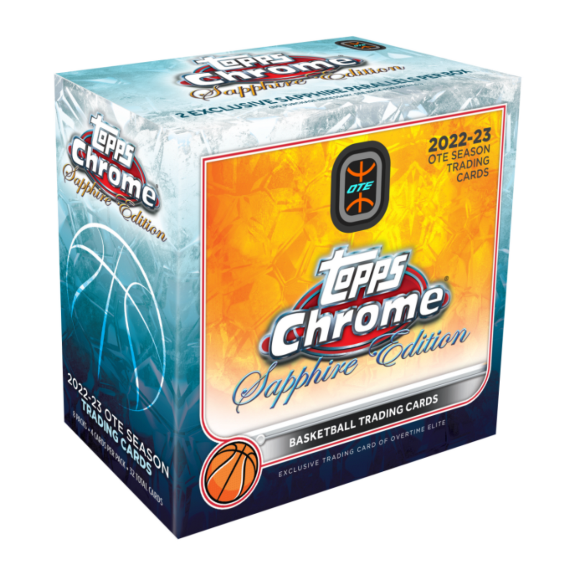 2022-23 Topps Chrome Sapphire Edition Overtime Elite Basketball Box