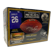2023 Tristar Hidden Treasures Football Mini Helmet Platinum Edition Box