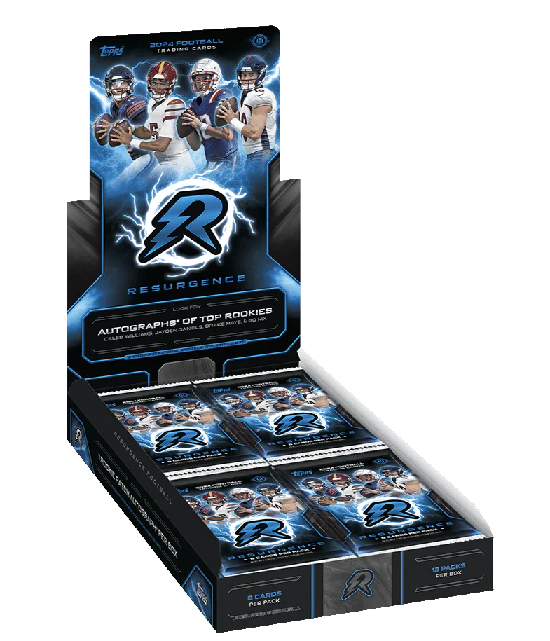 2024 Topps Resurgence Football Hobby 12 Box Case
