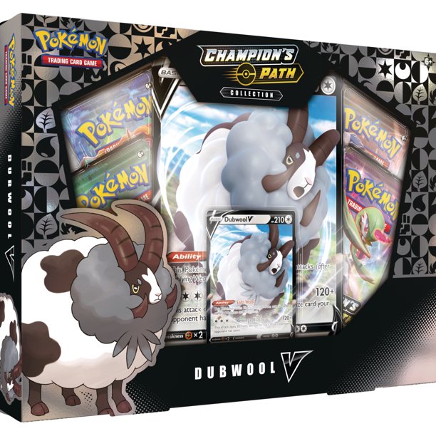 Pokemon Champion's Path Dubwool V Box