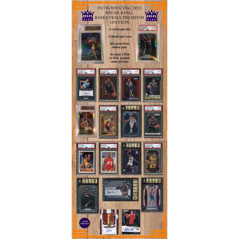 2021 Leaf Break Kings Premium Basketball Box