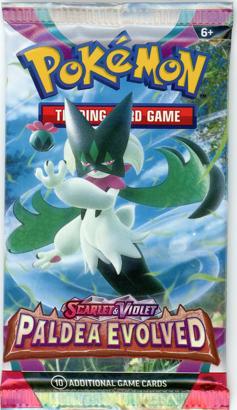Pokemon Scarlet & Violet Paldea Evolved Booster pack