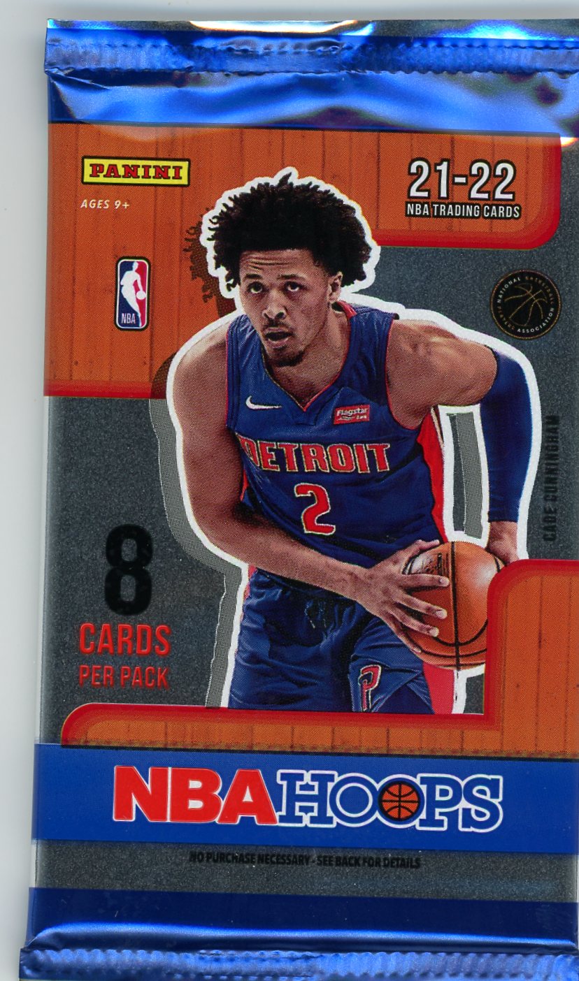 2021-22 Panini NBA Hoops Blaster Box Pack