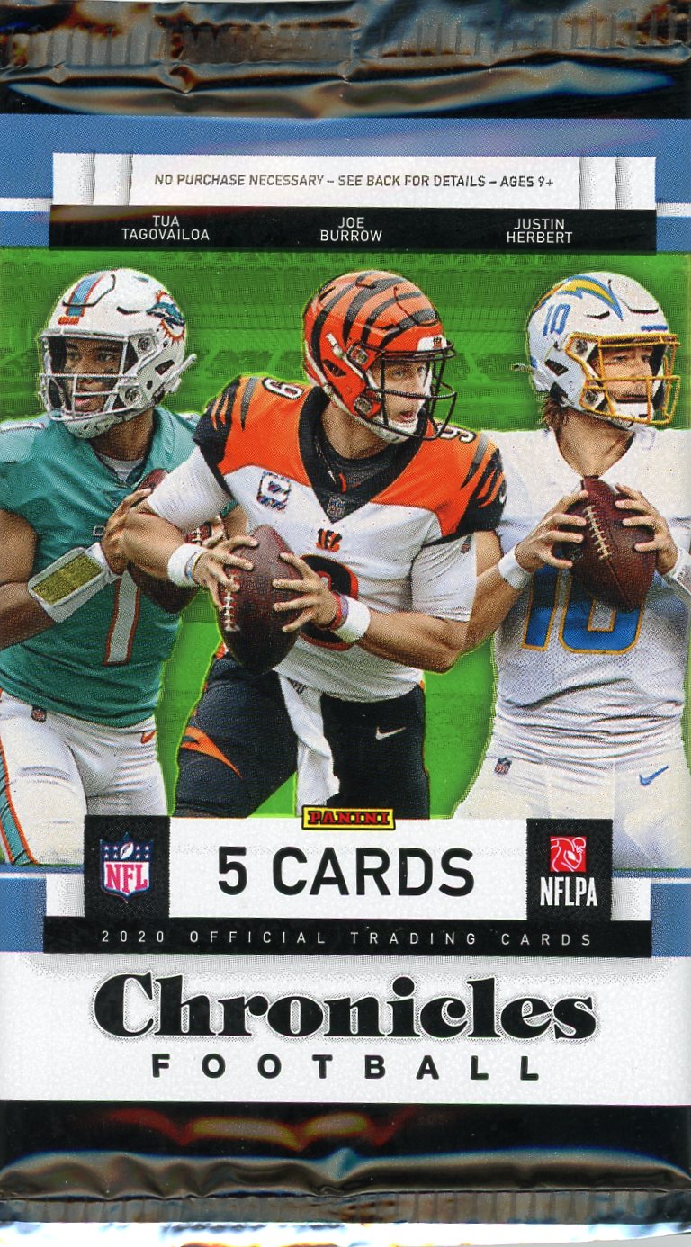 2020 Panini NFL Chronicles Blaster Box Pack