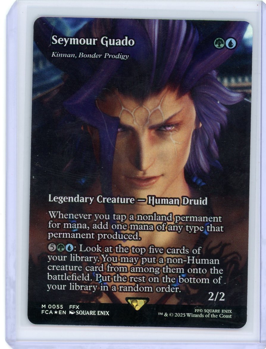 Seymour Guado - Kinnan, Bonder Prodigy (Showcase) - FINAL FANTASY: Through the Ages (FCA) FOIL