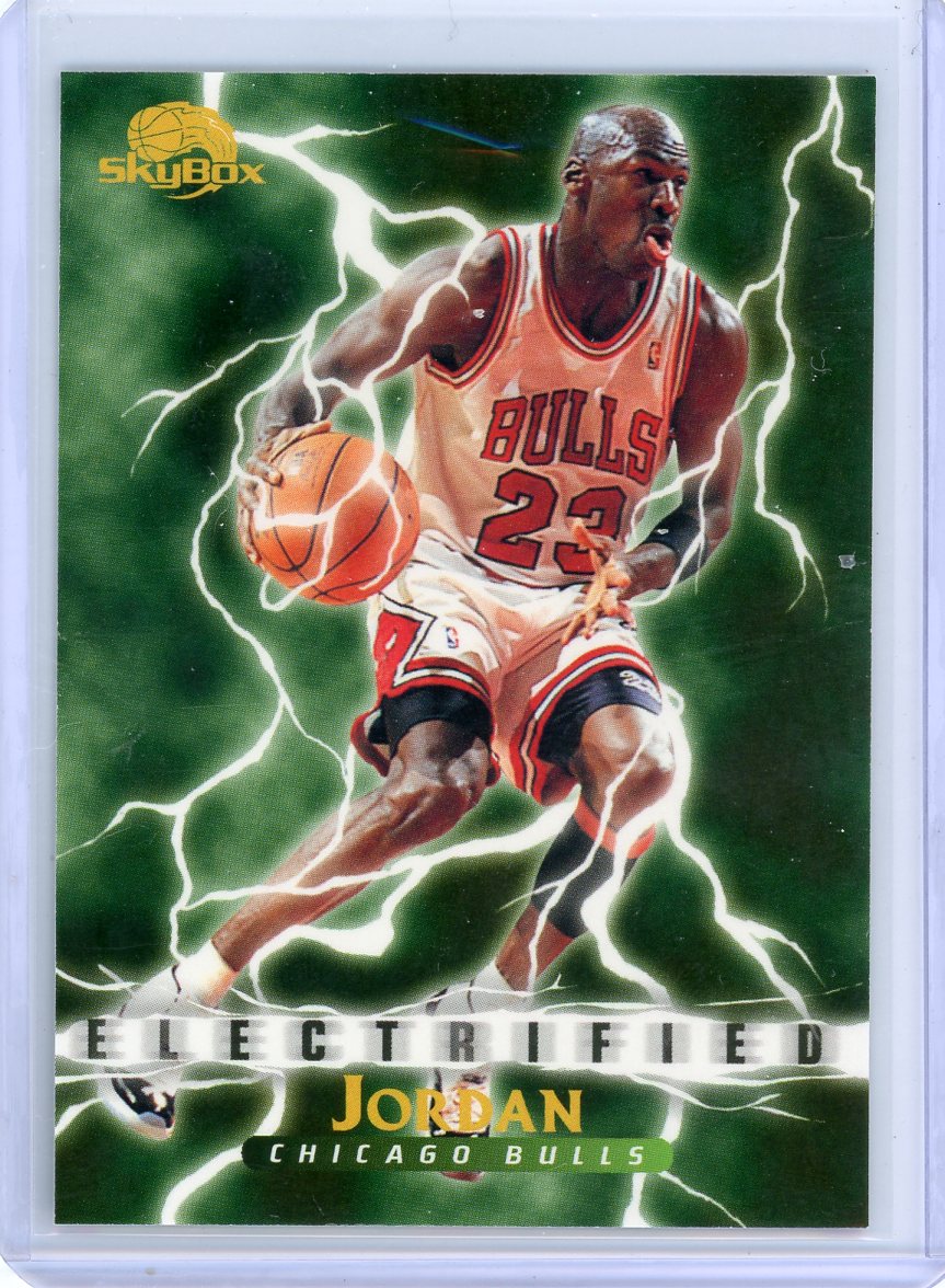 Michael Jordan 1995 Skybox Premium Electrified #278