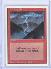 Lightning Bolt Magic the Gathering Unlimited #162