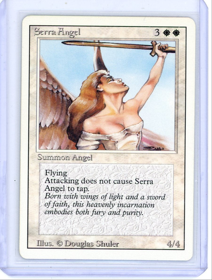 Serra Angel Magic the Gathering Unlimited #40