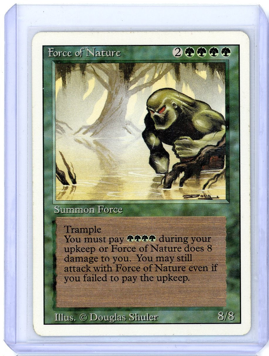 Force of Nature Magic the Gathering Unlimited #195