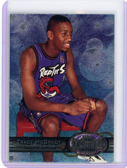 Tracy McGrady 1997 Skybox Metal Universe rookie card