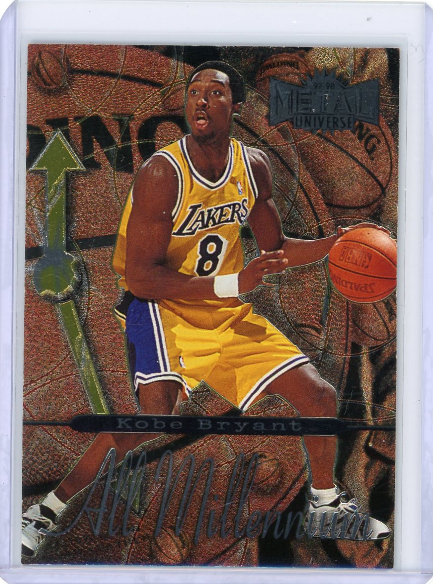 Kobe Bryant 1998 Skybox Metal Universe All Millennium