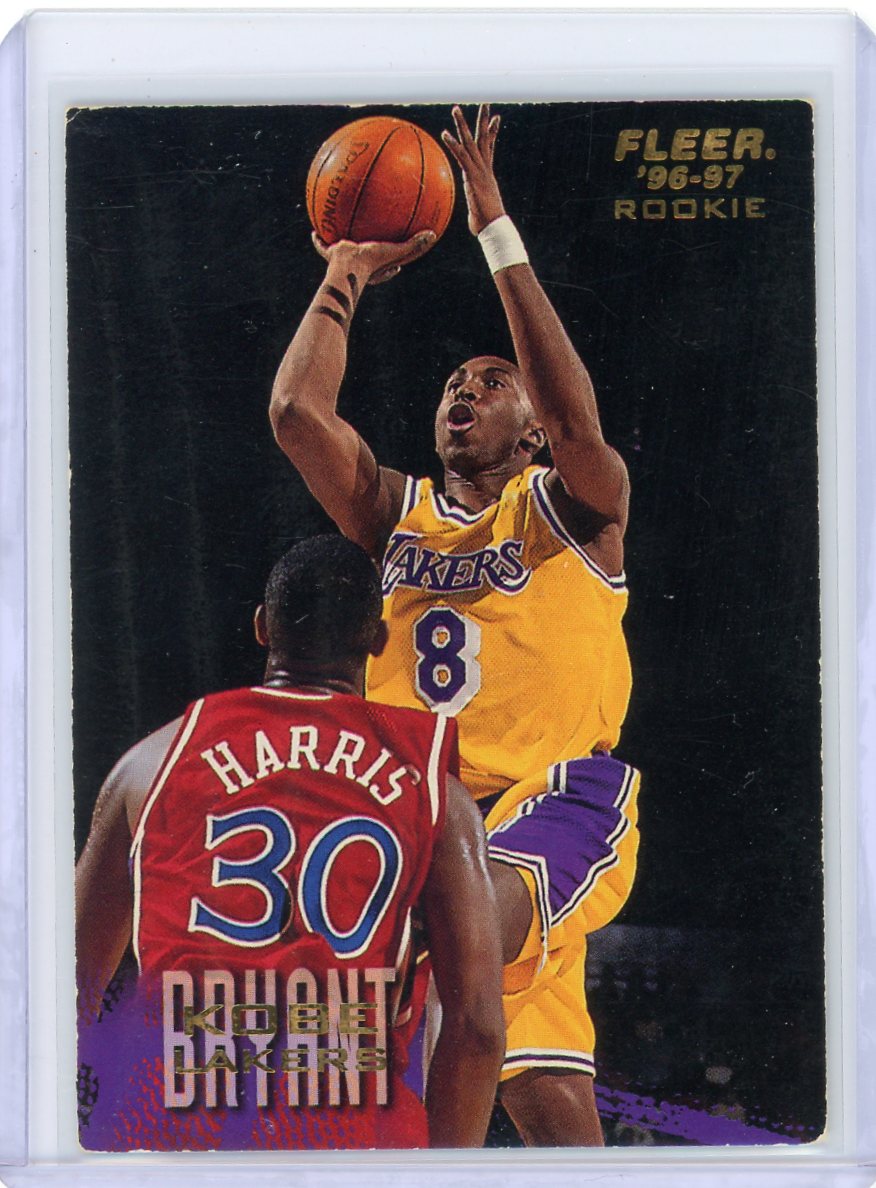 Kobe Bryant 1996-97 Fleer Skybox International rookie card