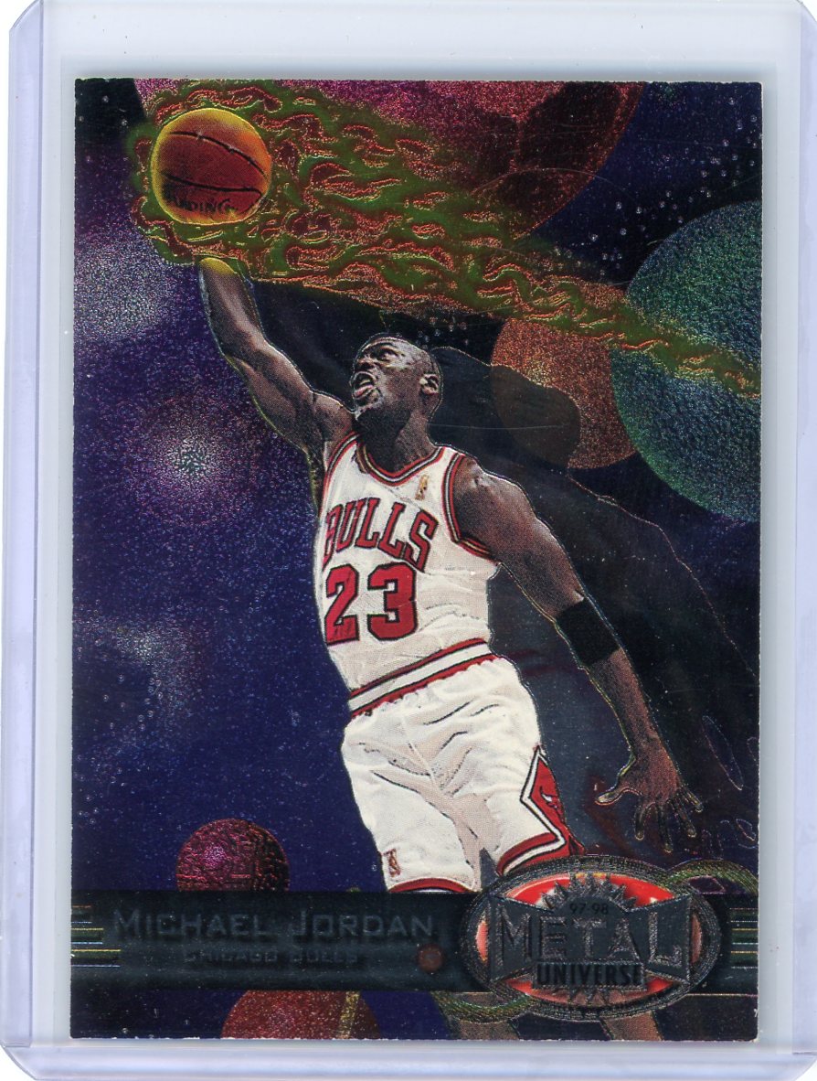 Michael Jordan 1997 Skybox Metal Universe #23