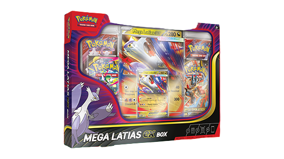 Pokemon Mega Latias EX box
