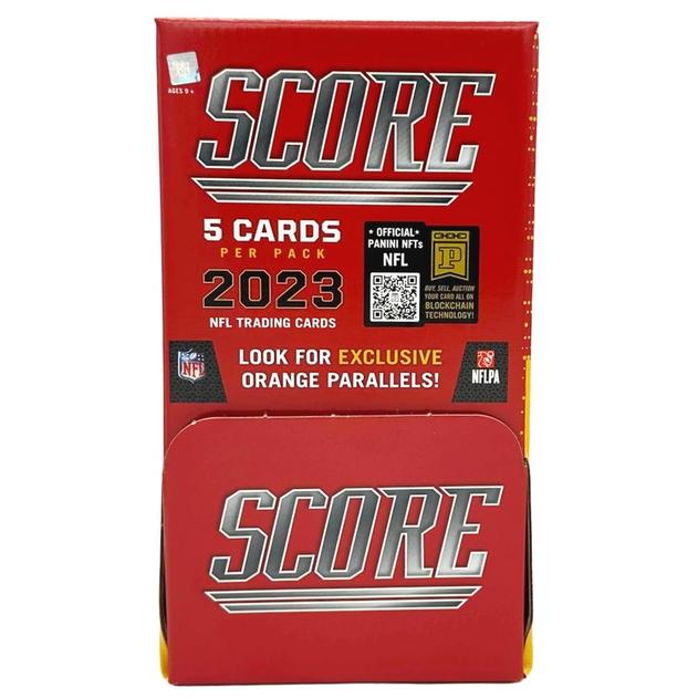 2023 Panini Score Football Gravity Feed 6 Box Case