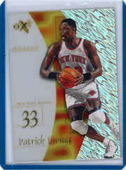 Patrick Ewing 1998 Skybox EX 2001 Acetate